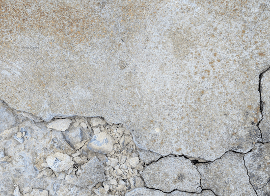 Das Land ist&nbsp;vernarbt