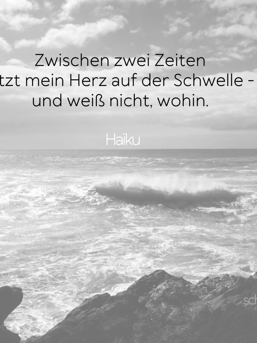 Zwischen zwei Zeiten