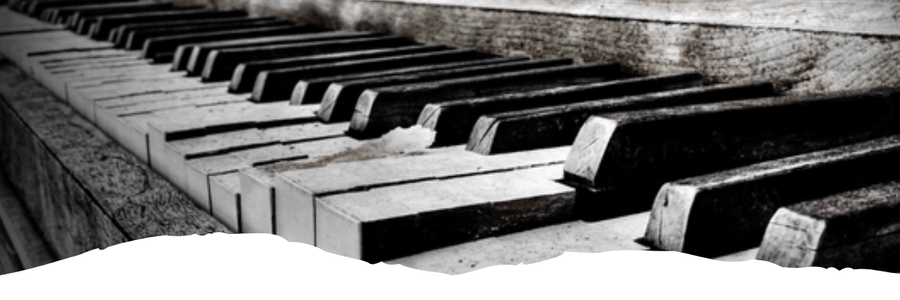 Staub auf dem Klavier